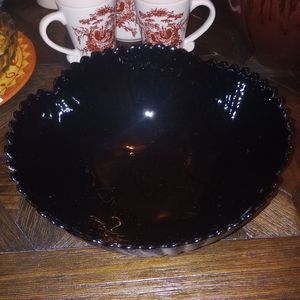 Black Depression Dish Bowl
